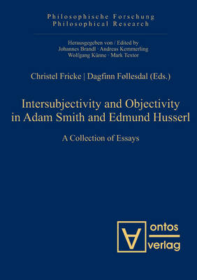 Intersubjectivity and Objectivity in Adam Smith and Edmund Husserl