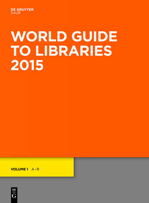 World Guide to Libraries 2015