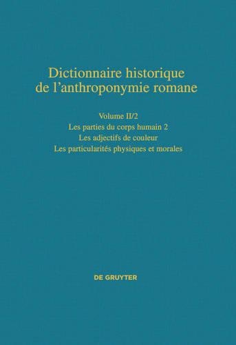 Les Parties Du Corps Humain 2 - Les Particularités Physiques Et Morales
