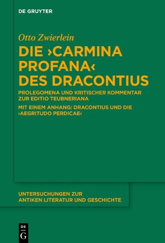 Die "Carmina profana" des Dracontius