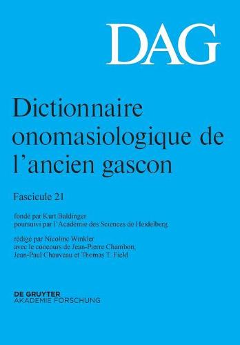 Dictionnaire onomasiologique de l'ancien gascon (DAG)