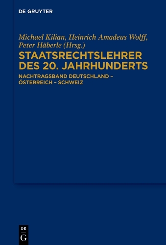 Staatsrechtslehrer des 20. Jahrhunderts