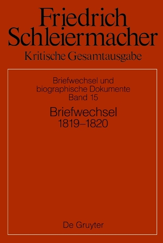 Briefwechsel 1819–1820