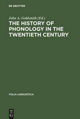 The history of phonology in the twentieth century