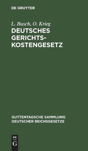 Deutsches Gerichtskostengesetz