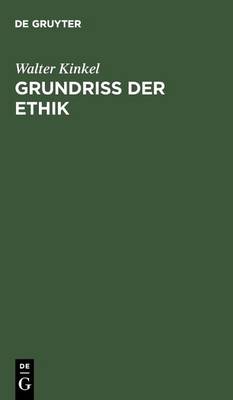 Grundriss der Ethik