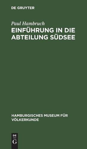 Einführung in Die Abteilung Südsee