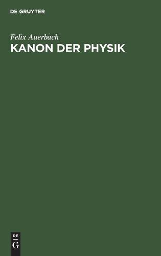 Kanon Der Physik