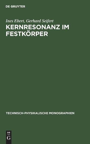 Kernresonanz Im Festkörper
