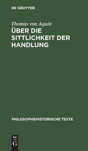 Über Die Sittlichkeit Der Handlung