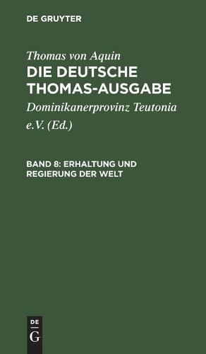 Erhaltung Und Regierung Der Welt