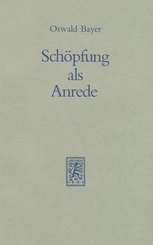 Schöpfung als Anrede