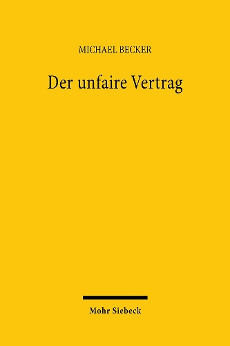 Der unfaire Vertrag