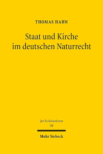Staat und Kirche im deutschen Naturrecht