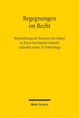Begegnungen im Recht
