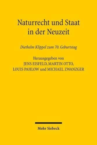 Naturrecht und Staat in der Neuzeit