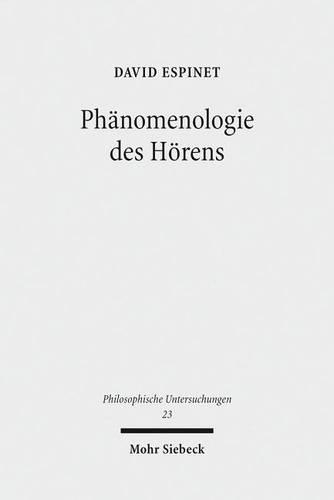 Phänomenologie des Hörens