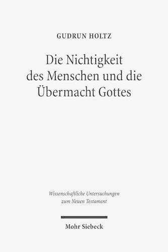 Die Nichtigkeit des Menschen und die Übermacht Gottes
