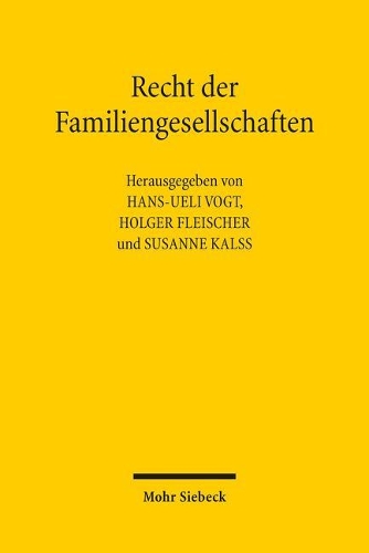 Recht der Familiengesellschaften