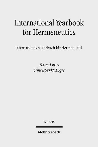 International Yearbook for Hermeneutics/Internationales Jahrbuch für Hermeneutik