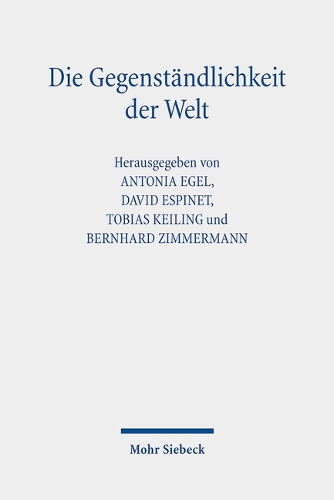 Die Gegenständlichkeit der Welt