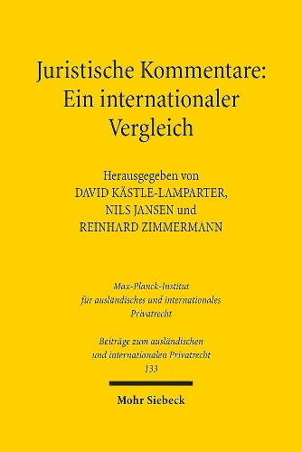 Juristische Kommentare: Ein internationaler Vergleich