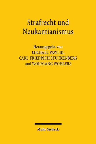 Strafrecht und Neukantianismus