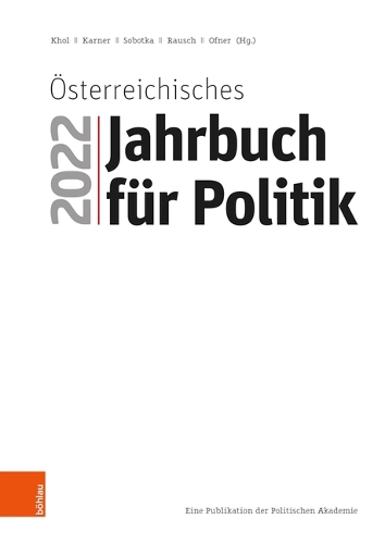 Osterreichisches Jahrbuch fur Politik 2022