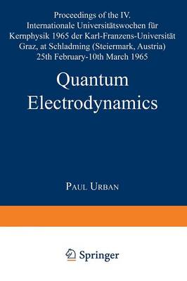 Quantum Electrodynamics