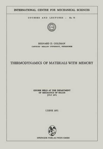 Thermodynamics of Materials with Memory