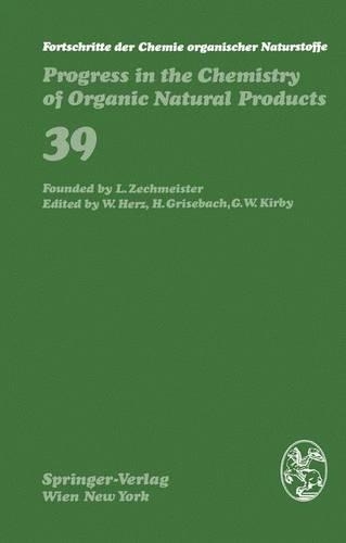 Fortschritte der Chemie Organischer Naturstoffe / Progress in the Chemistry of Organic Natural Products
