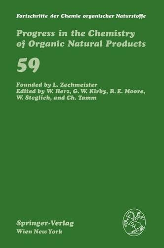 Fortschritte der Chemie Organischer Naturstoffe / Progress in the Chemistry of Organic Natural Products