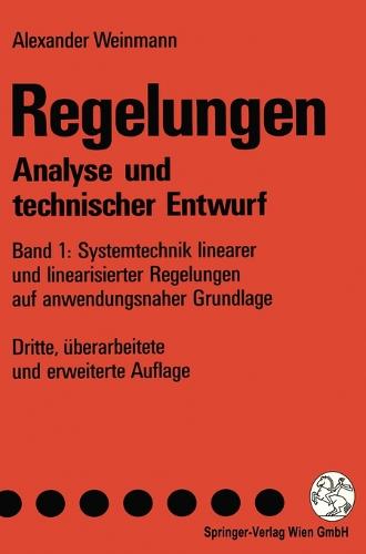 Regelungen. Analyse Und Technischer Entwurf