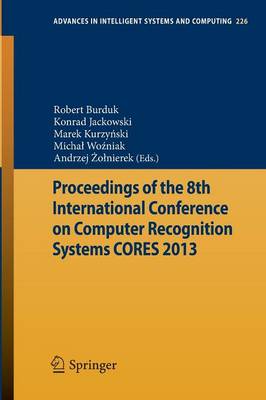 Proceedings of the 8th International Conference on Computer Recognition Systems CORES 2013