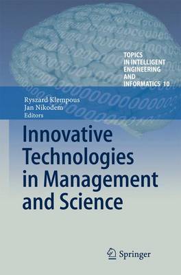 Innovative Technologies in Management and Science