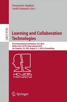 Learning and Collaboration Technologies