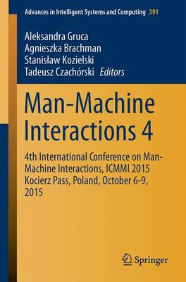 Man–Machine Interactions 4