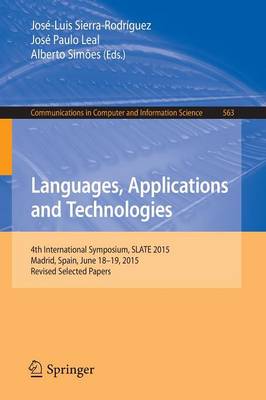 Languages, Applications and Technologies