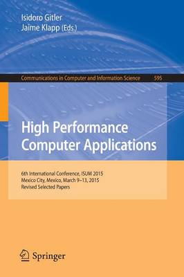 High Performance Computer Applications