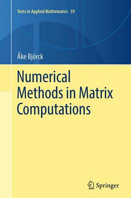 Numerical Methods in Matrix Computations