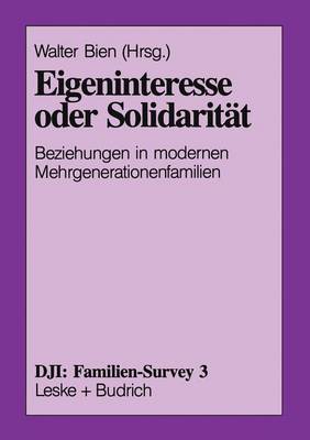 Eigeninteresse oder Solidarität