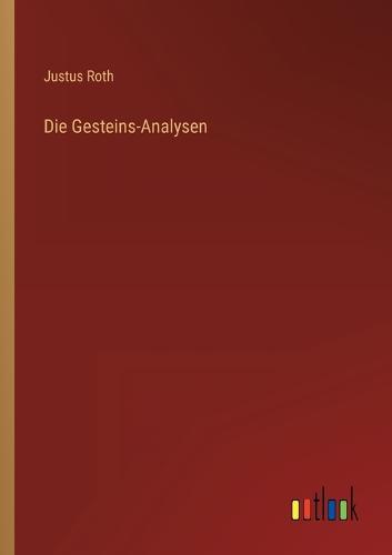 Die Gesteins-Analysen