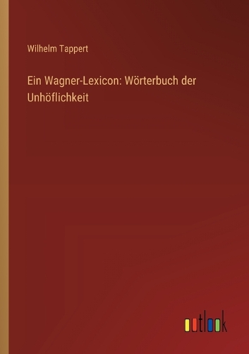 Ein Wagner-Lexicon