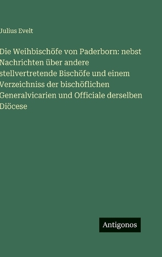 Die Weihbischöfe von Paderborn