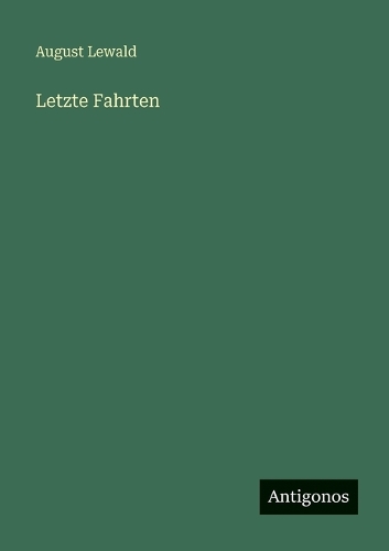 Letzte Fahrten