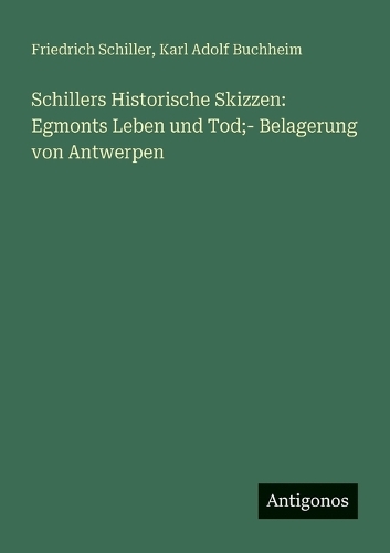 Schillers Historische Skizzen