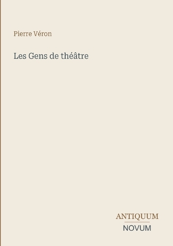 Les Gens de théâtre