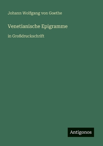 Venetianische Epigramme
