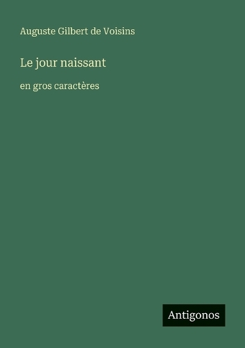 Le jour naissant