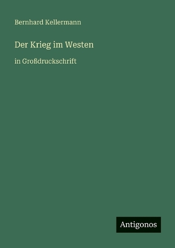 Der Krieg im Westen